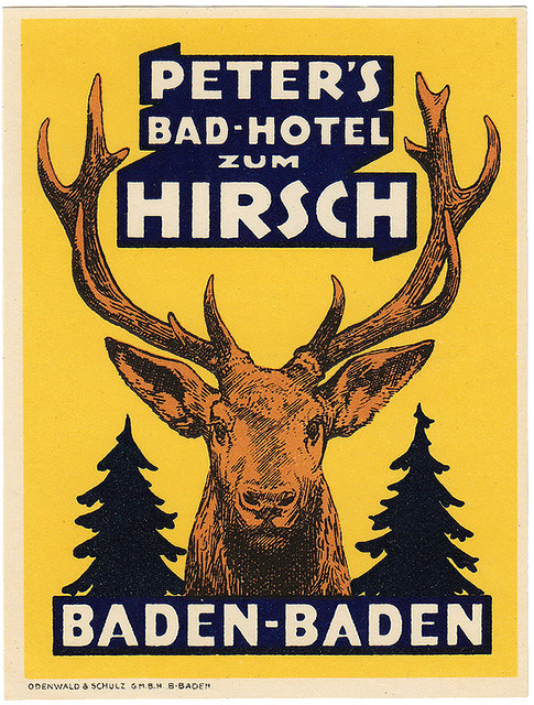 Germany - FKB - Baden Baden - Bad Hotel zum Hirsch